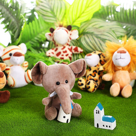 Sumind monkey plush toy, small size for imaginative play.