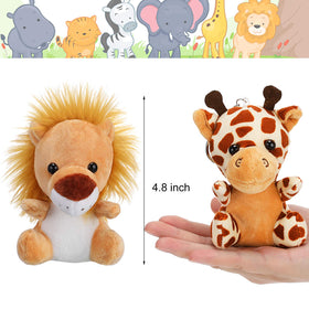 Sumind tiger plush toy, compact size for play and display.