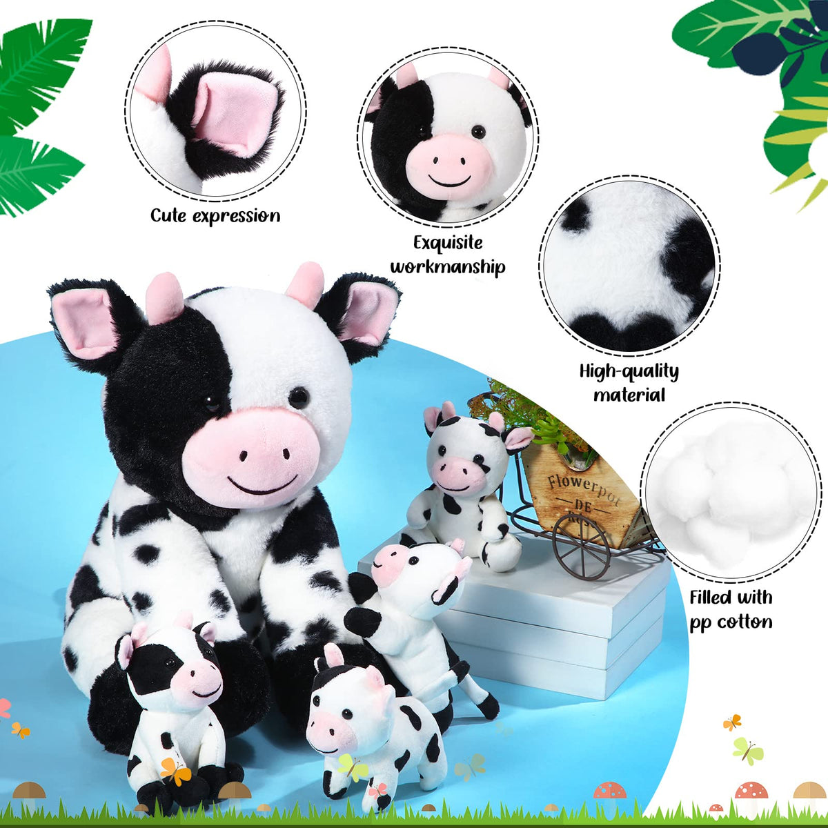 Sumind baby calf plush pose variety for interactive pretend tea parties