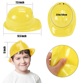 Close-up of Sumind yellow hat, bright color boosts visibility at classroom and events.