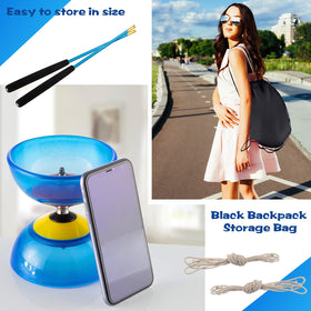 Sumind six-piece diabolo set shown in packaging, ideal starter kit.