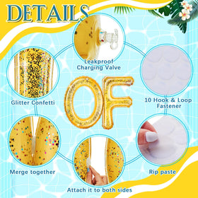 Sumind inflation valve makes setup quick, storing away easily after celebrations.