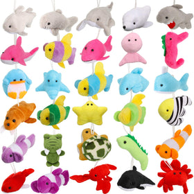 Sumind ocean plush dolphin, soft toy for bags and keychains