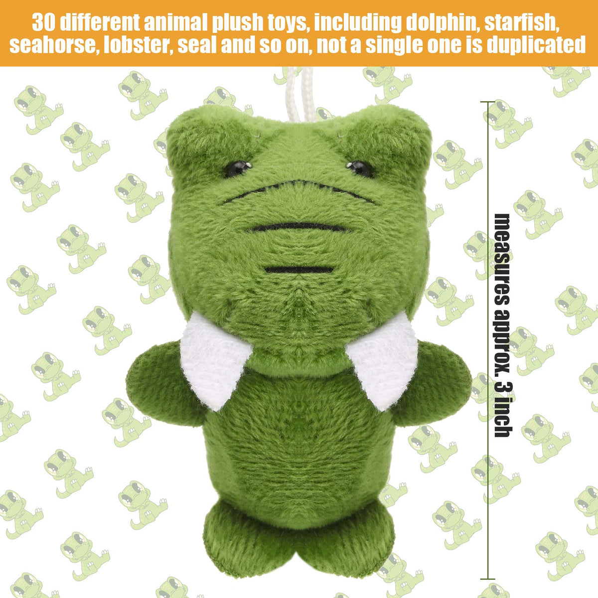 Sumind ocean plush seahorse, small and cuddly for backpacks