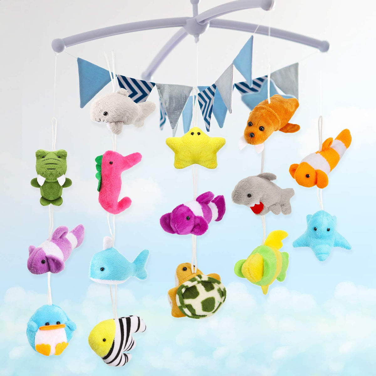 Sumind ocean plush tiny-3inch, pocket-size sea friend for on-the-go play