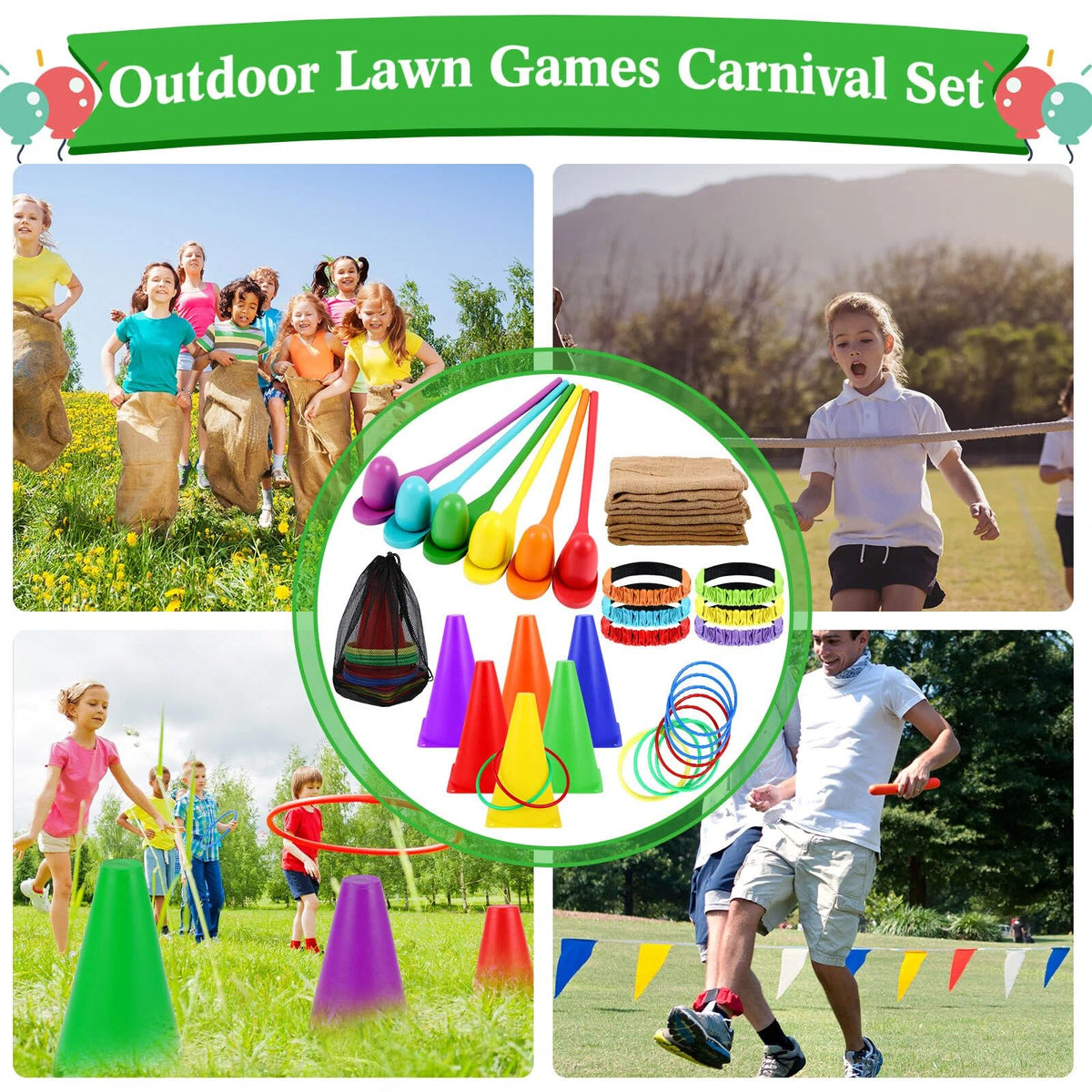 Sumind family party mix enhances outdoor fun for adults and kids