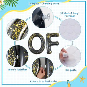Sumind sequin beach ball 16-inch adds sparkle to visuals