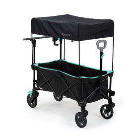 Summer Infant Pop 'N Ride folded for compact storage and travel convenience.