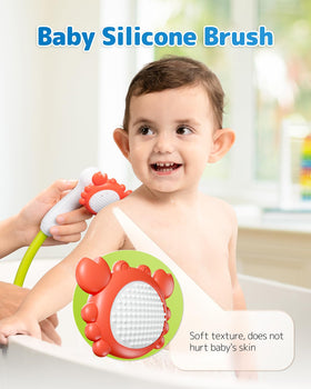 Sumobaby thermometer display helps monitor bath water temperature