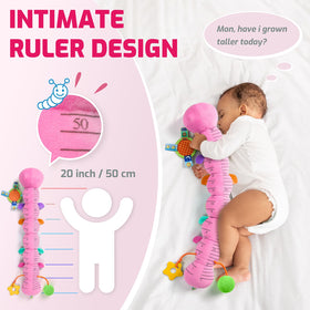 Sumobaby Caterpillar belly growth ruler for tracking milestones during tummy time
