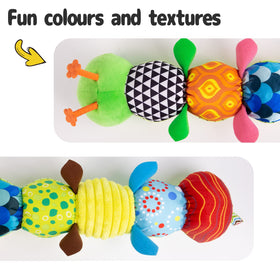 Sumobaby Caterpillar music box sounds soothe during quiet moments