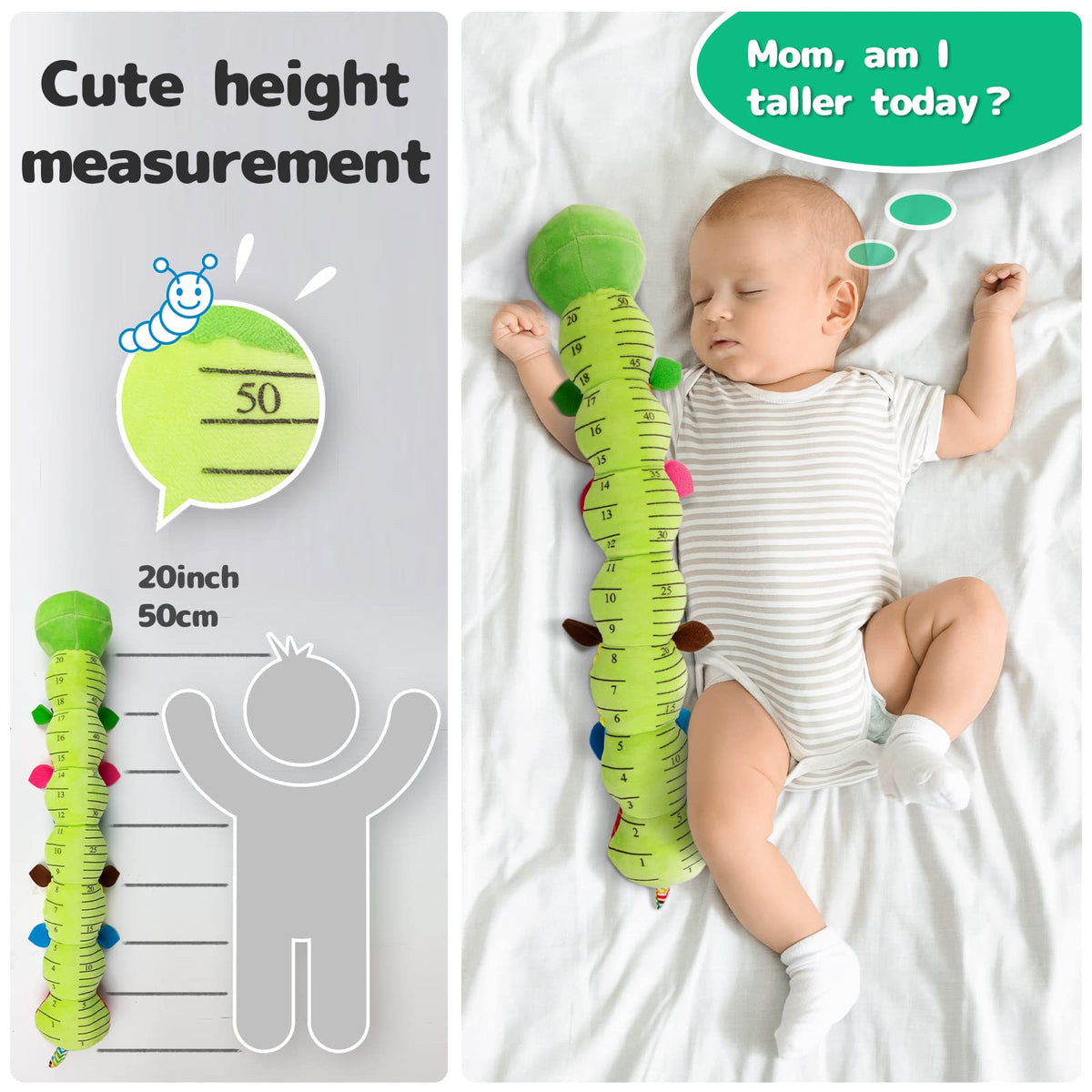 Sumobaby Caterpillar textures variety provides rich sensory exploration for early learners