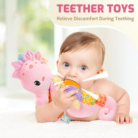 Sumobaby Seahorse tail, rattle sound adds gentle auditory interest