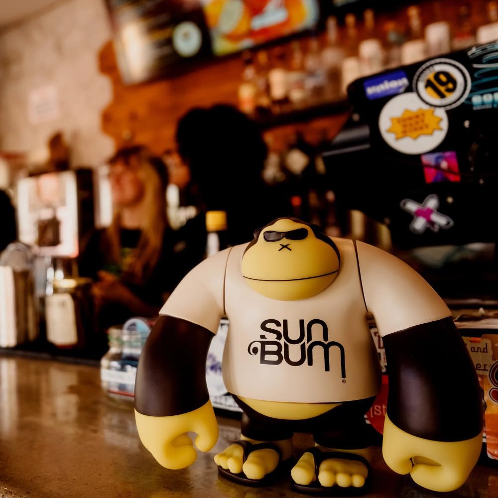 Sun Bum Sonny with posable arms, hands, and feet for flexible display options