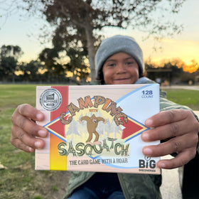 Sun Company Sasquatch game plays in 10-20 minutes for quick sessions.