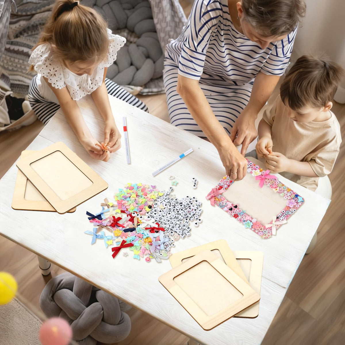 Suncalla glitter powder adds shimmering detail to crafts