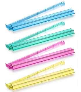 Suncle Mahjong Racks with Pushers in bright colors for organized play
