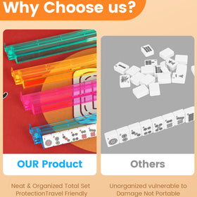 Storage-friendly design keeps game components tidy