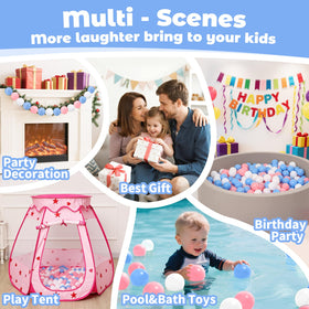Suncuber durable balls withstand tosses and bumps in both home and daycare.