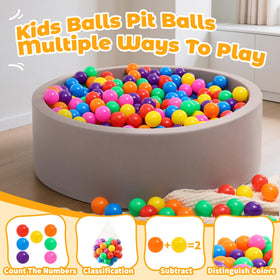 Suncuber toddler-safe birthday gift balls ideal for both boys and girls.