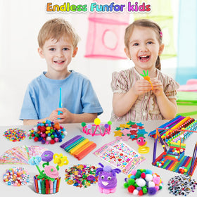 Sundaymot craft sticks provide sturdy building blocks for DIY jewelry and decor.