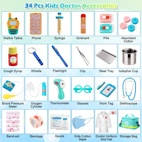 Sundaymot Doctor Kit face mask as a realistic prop for role-play and hygiene awareness