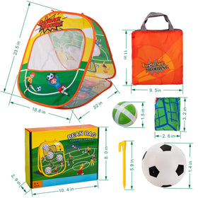 Sundaymot storage bag keeps the 3-in-1 game portable.