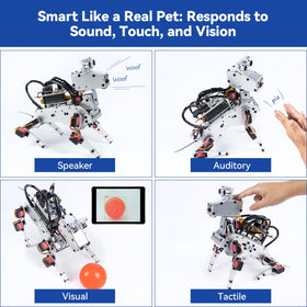 SunFounder AI Robot Kit 12 servos delivering lifelike movements