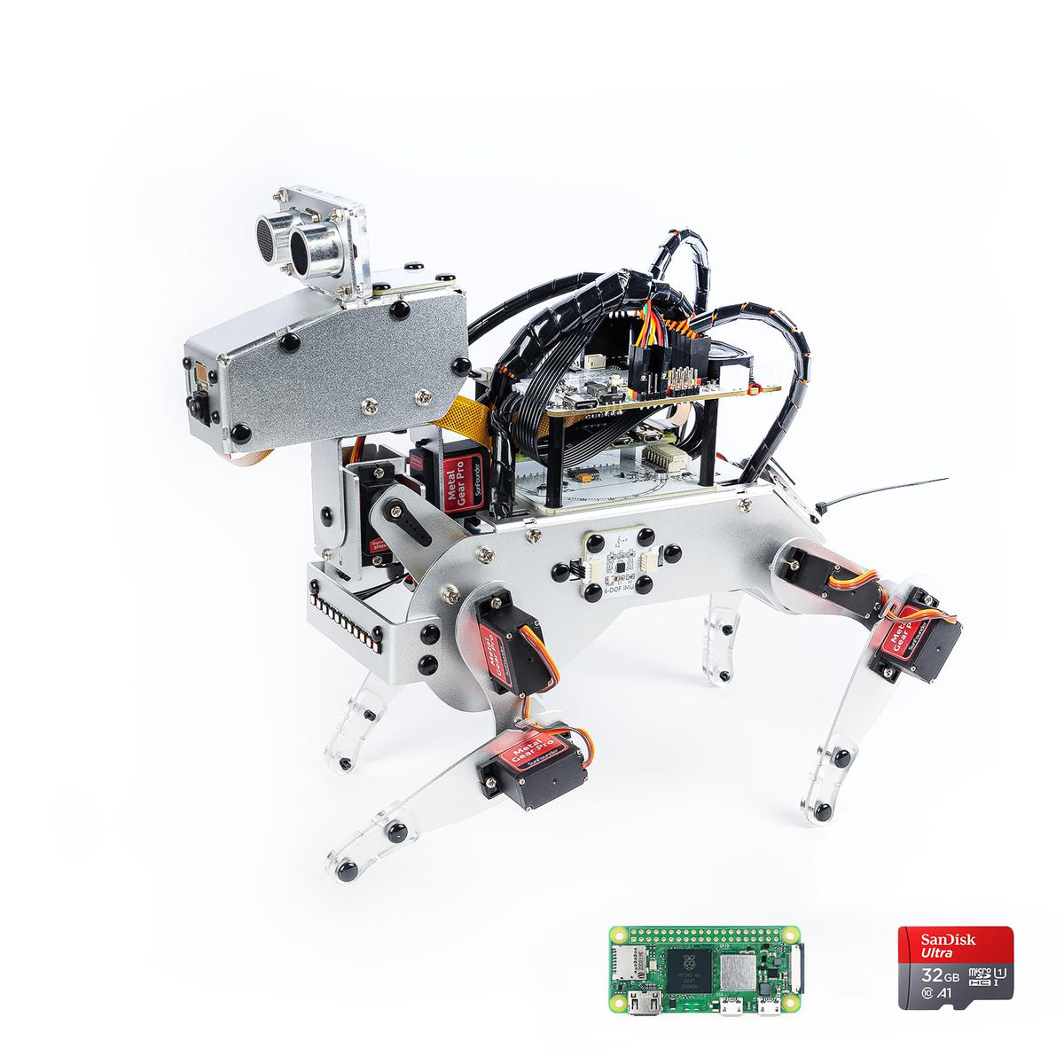 SunFounder AI Robot Kit setup view for easy Raspberry Pi integration