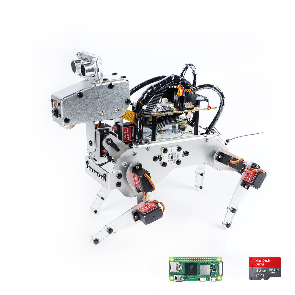 SunFounder AI Robot Kit setup view for easy Raspberry Pi integration