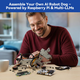 SunFounder AI Robot Kit rechargeable battery for extended use