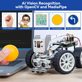 SunFounder PiCar-X LLM setup image showing multi-LLM readiness for experimentation.