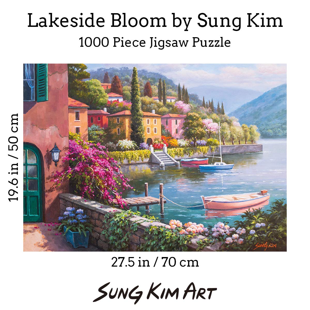 Sung Kim Art Lakeside Bloom assembly demonstrates tight-fit pieces.
