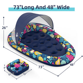 Sunikko X pool float with built-in adjustable cup holder