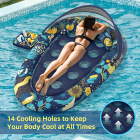 Sunikko X cup holder float keeps drinks within reach during sunlit sessions.