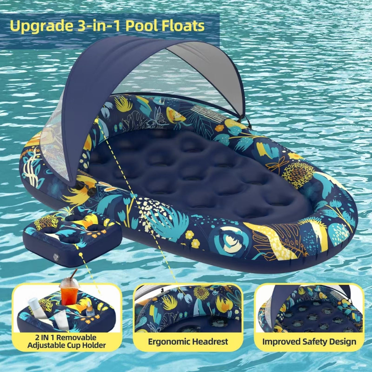 Sunikko X heavy-duty PVC material ensures durability for outdoor use.