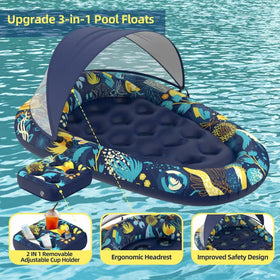 Sunikko X heavy-duty PVC material ensures durability for outdoor use.
