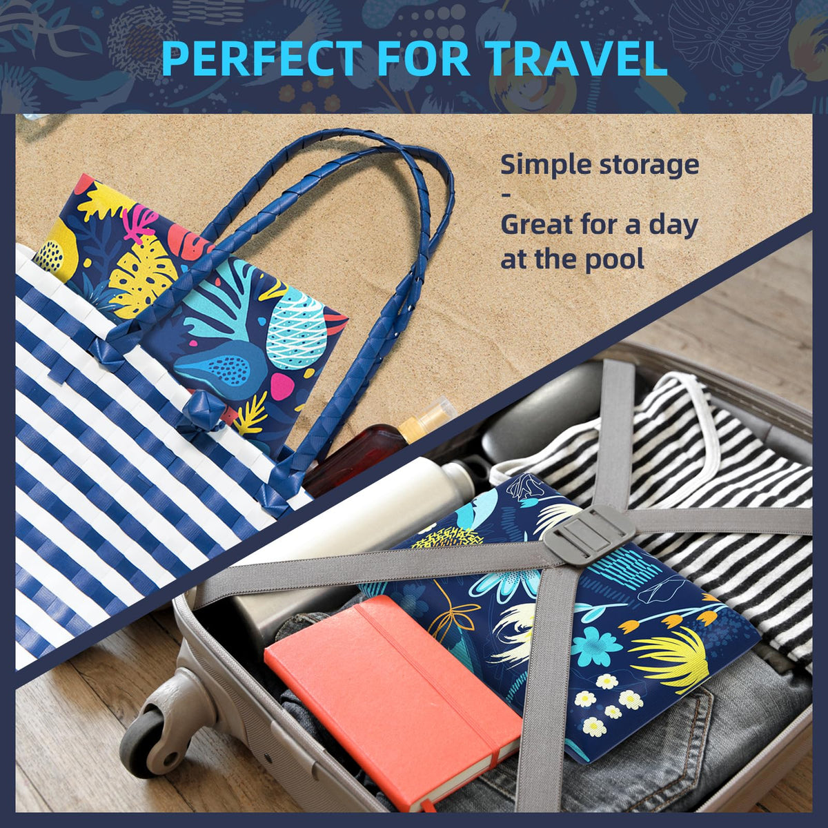 Sunikko X folds compactly for easy storage