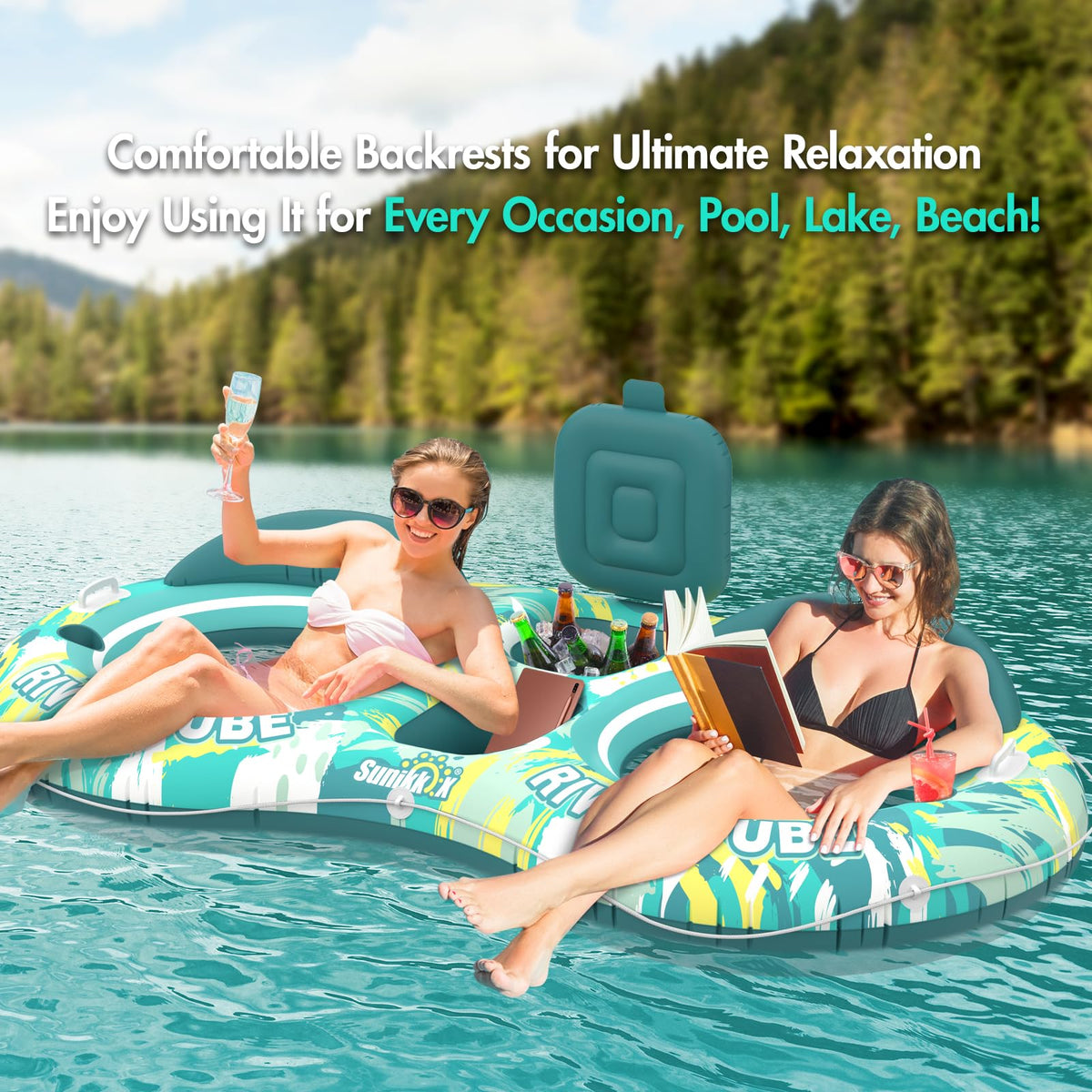 Sunikko X two-way valves enable quick inflation and easy deflation.