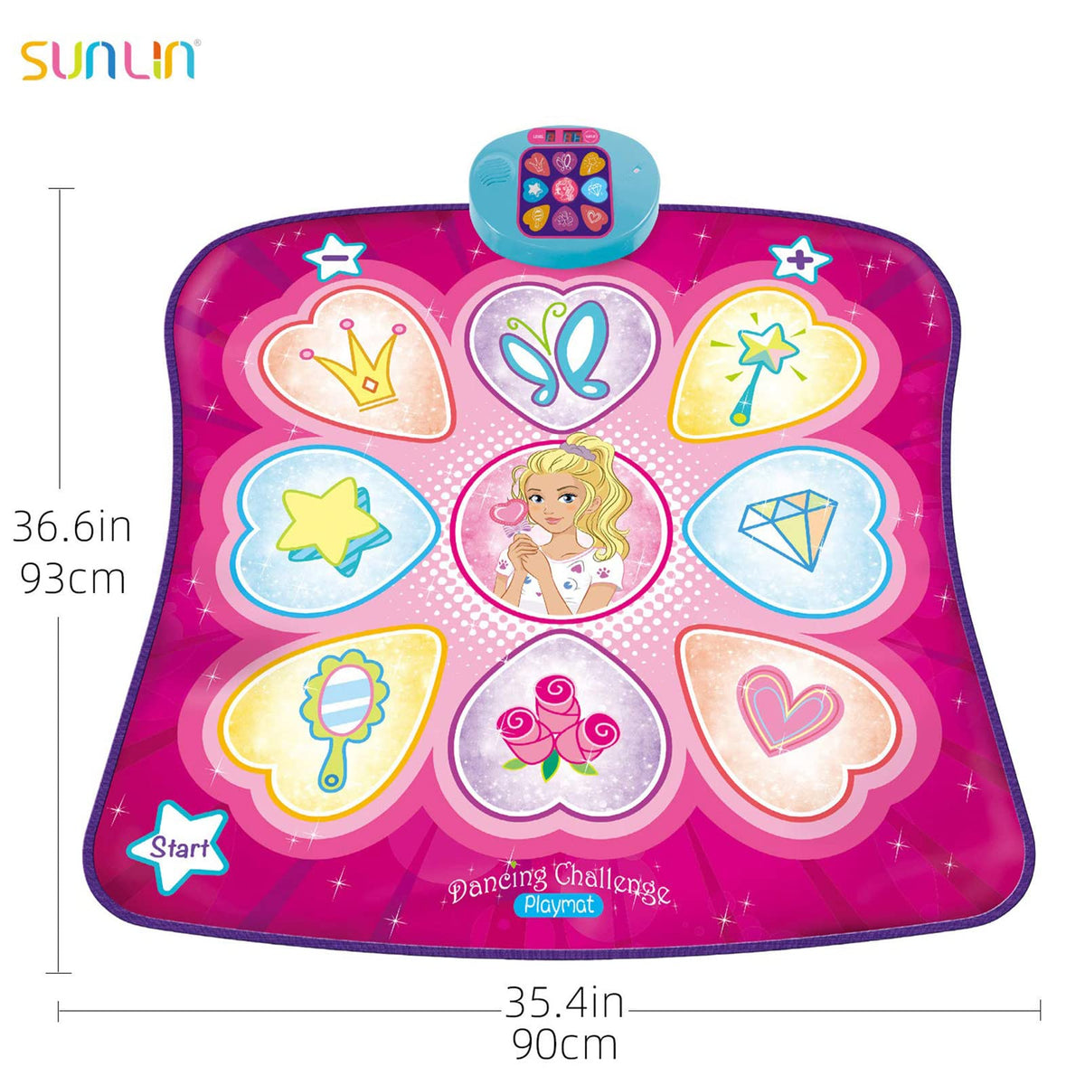 SUNLIN built-in music volume control enhances play sessions