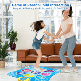 SUNLIN Dance Mat uses durable, non-slip vinyl for safer, energetic play.