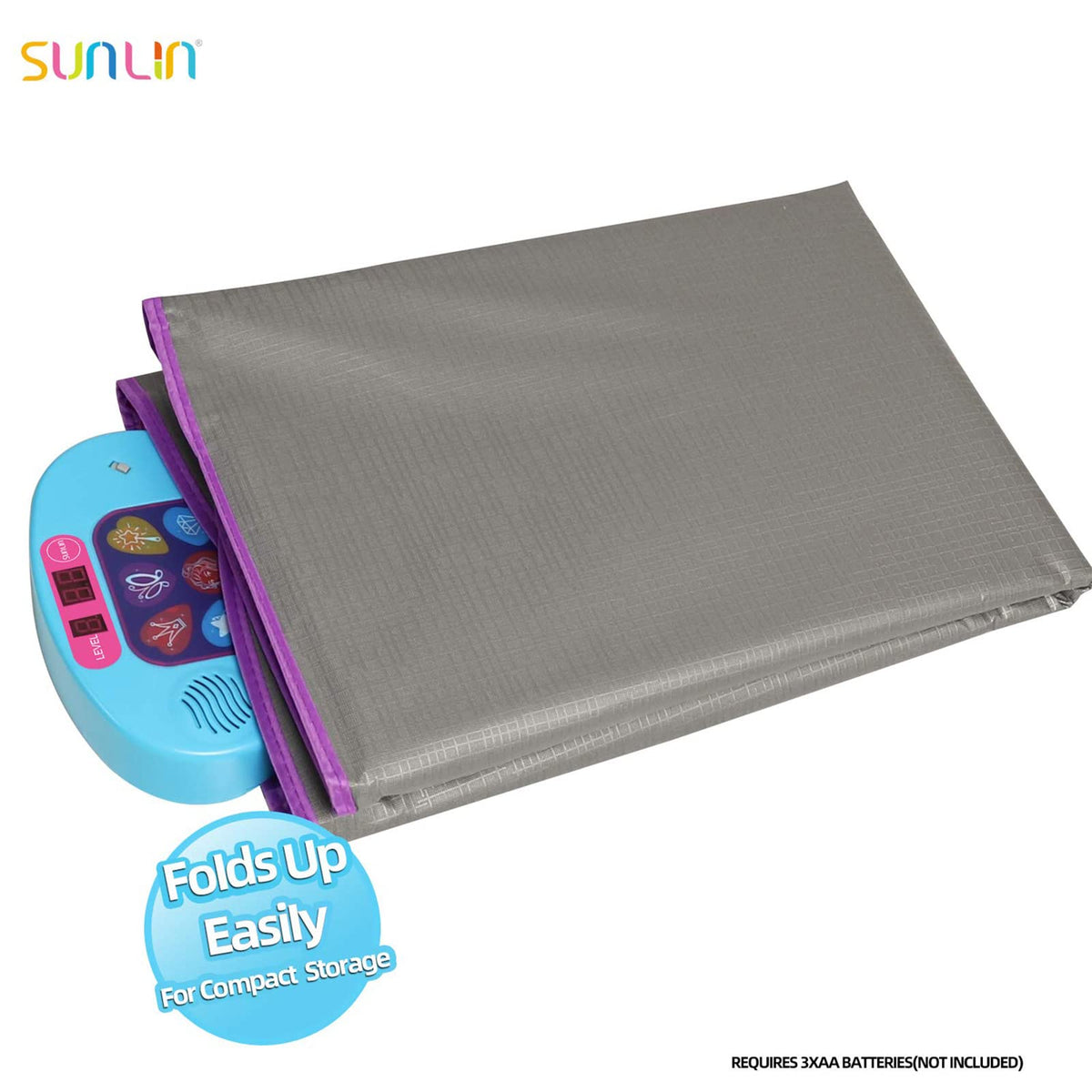 SUNLIN Dance Mat featuring girls enjoying a playful dance