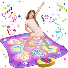 SUNLIN dance mat with vibrant LED lights for engaging play