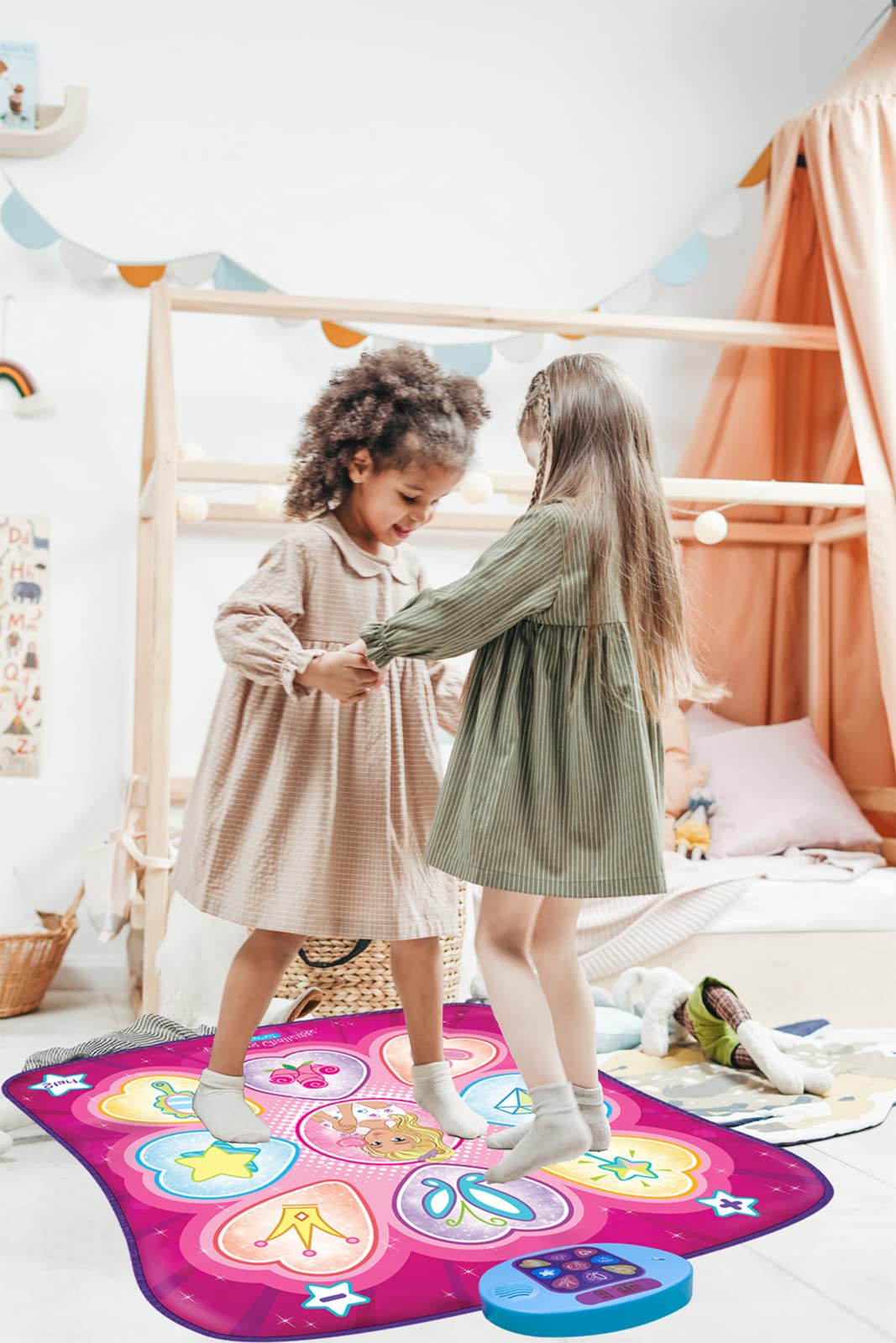 SUNLIN Dance Mat offers three levels of difficulty to grow with kids