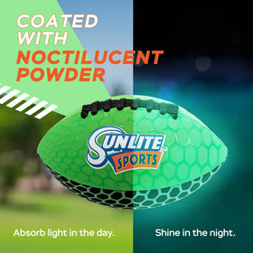 Sunlite Sports neoprene football emphasizes durability for pool and backyard fun