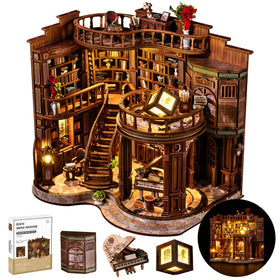 SUNNINO Book Nook dreamy library scene enhances stylish home decor