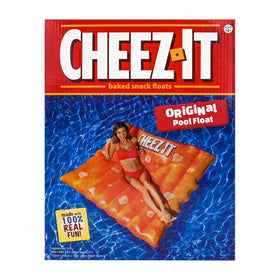 Sunny Days Cheez-It pool party setup ideal for entertaining at the beach or poolside.