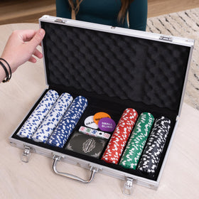 Sunny Days Elbow Room poker dice included for added game options.