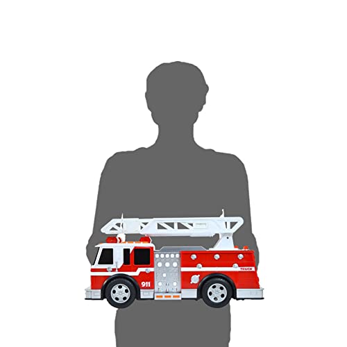Sunny Days Maxx Action fire truck red wheels for durable play