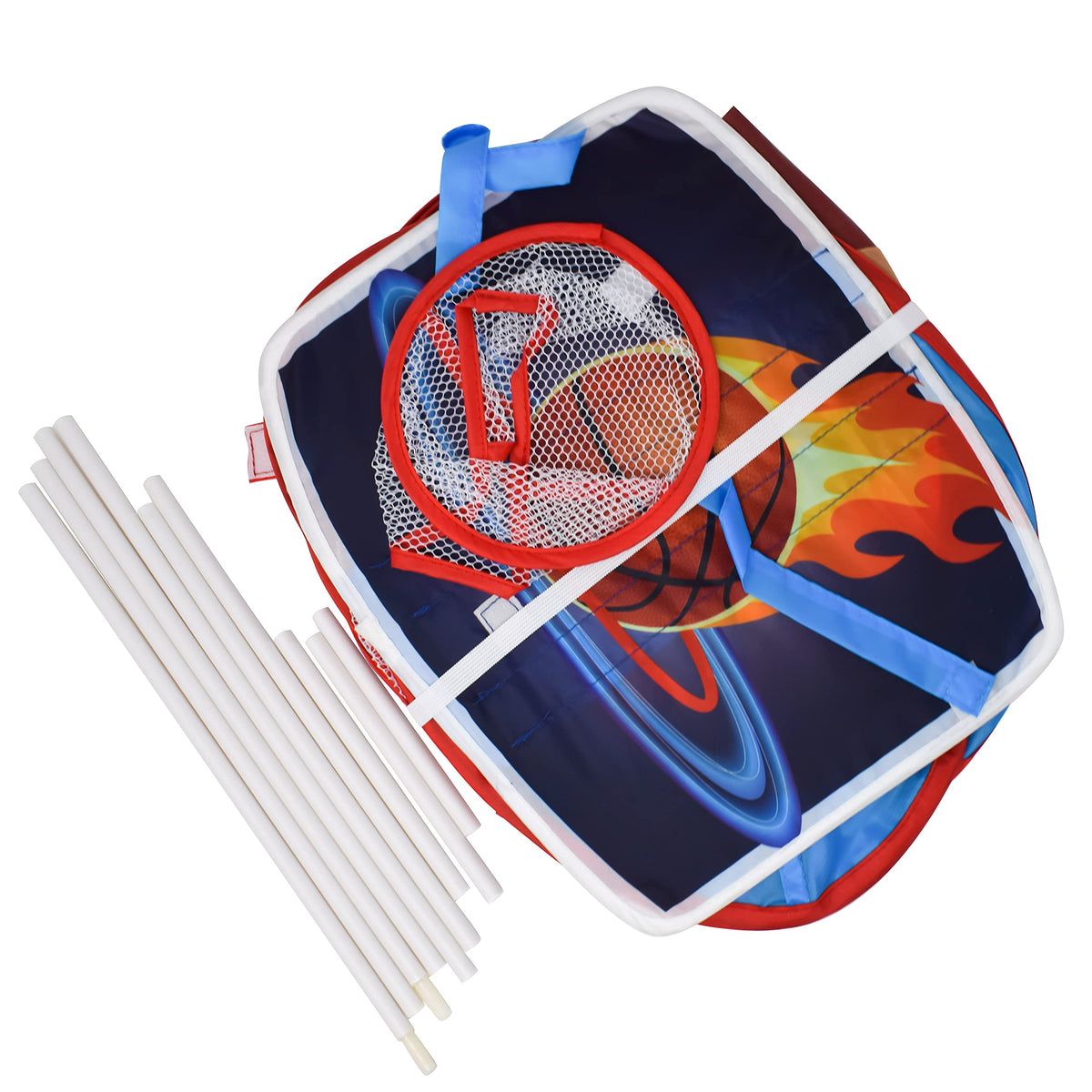 Sunny Days Entertainment mesh panels enable visibility and peek-a-boo fun